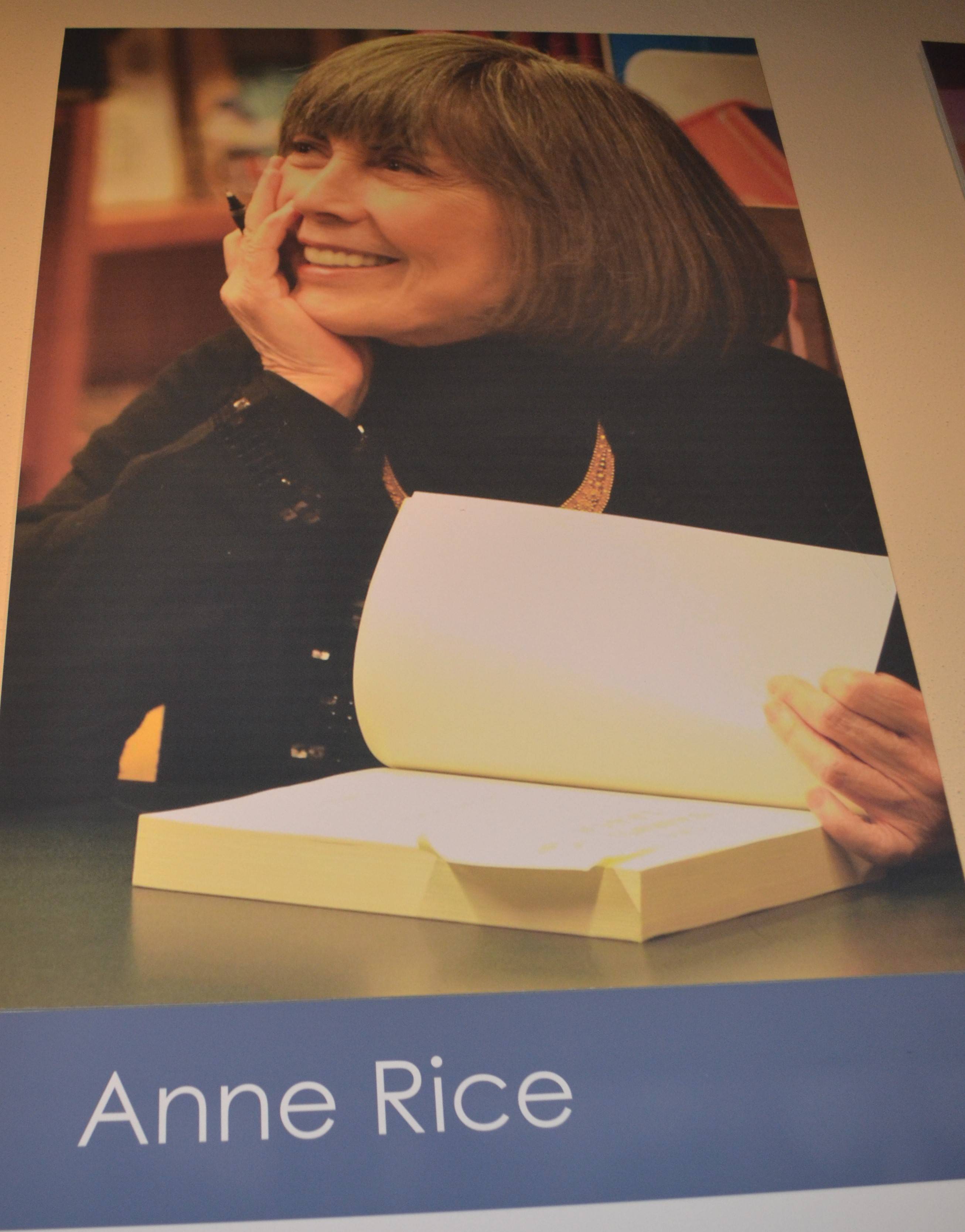 Anne Rice Best Selling Author